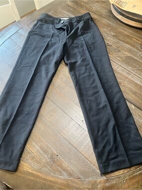 LOFT Women's Black Straight Leg Dress Pants